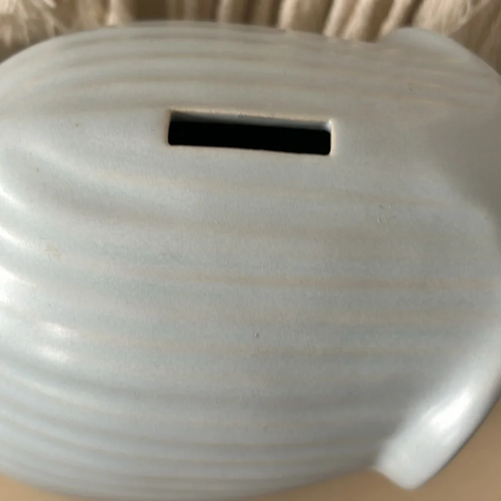 Jonathan Adler Baby Blue Piggy Bank